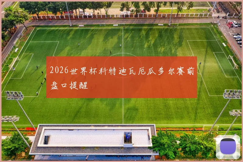 2026世界杯科特迪瓦厄瓜多尔赛前盘口提醒
